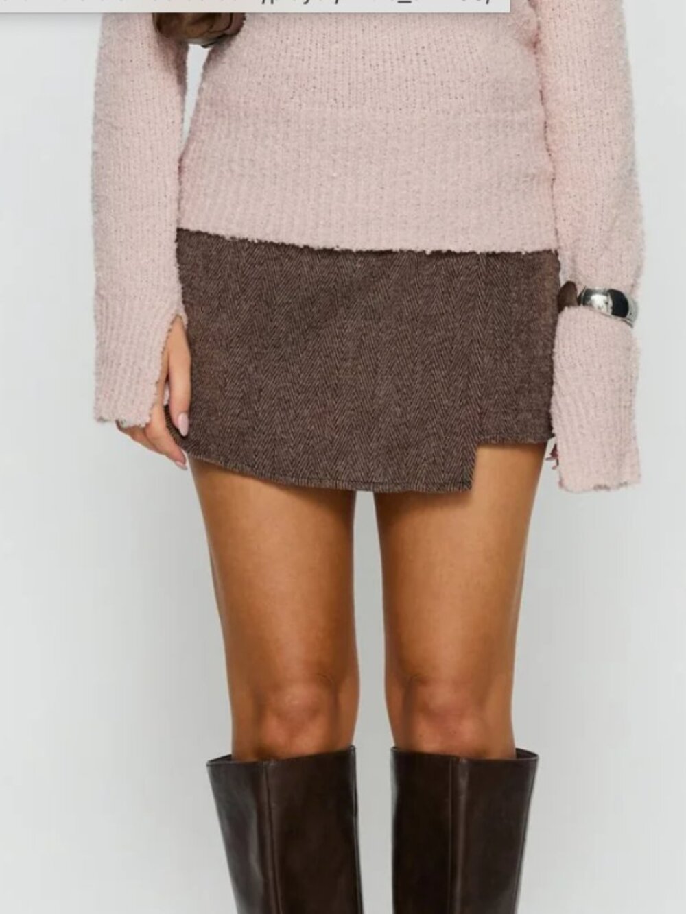 Mini Skirt Tweed - Picture 2 of 7